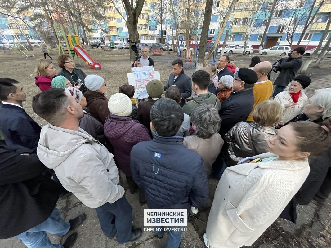 Обсуждение благоустройства двора во 2 комплексе Челнов