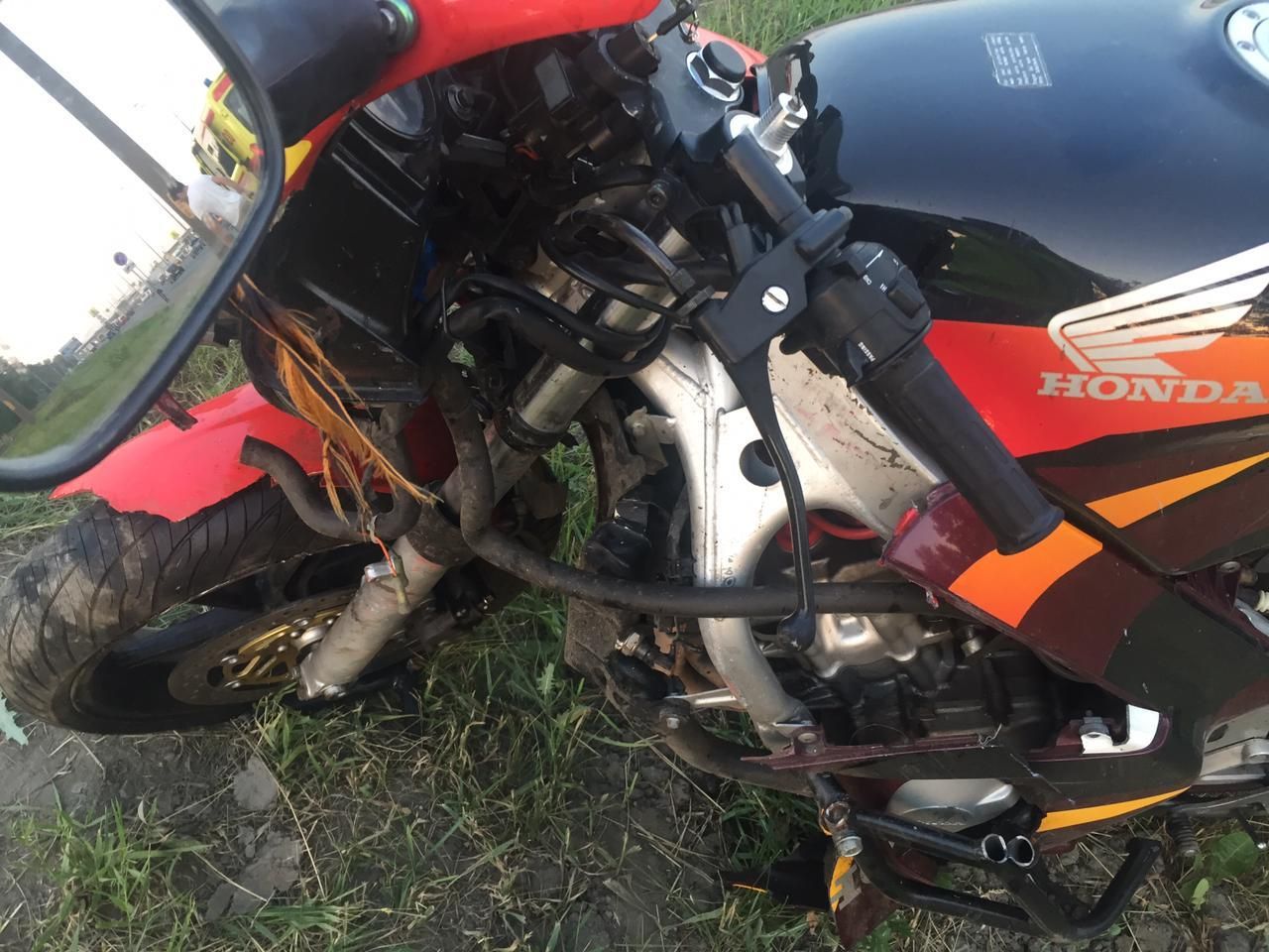 В Набережных Челнах женщина на «Матизе» сбила мотоциклиста 