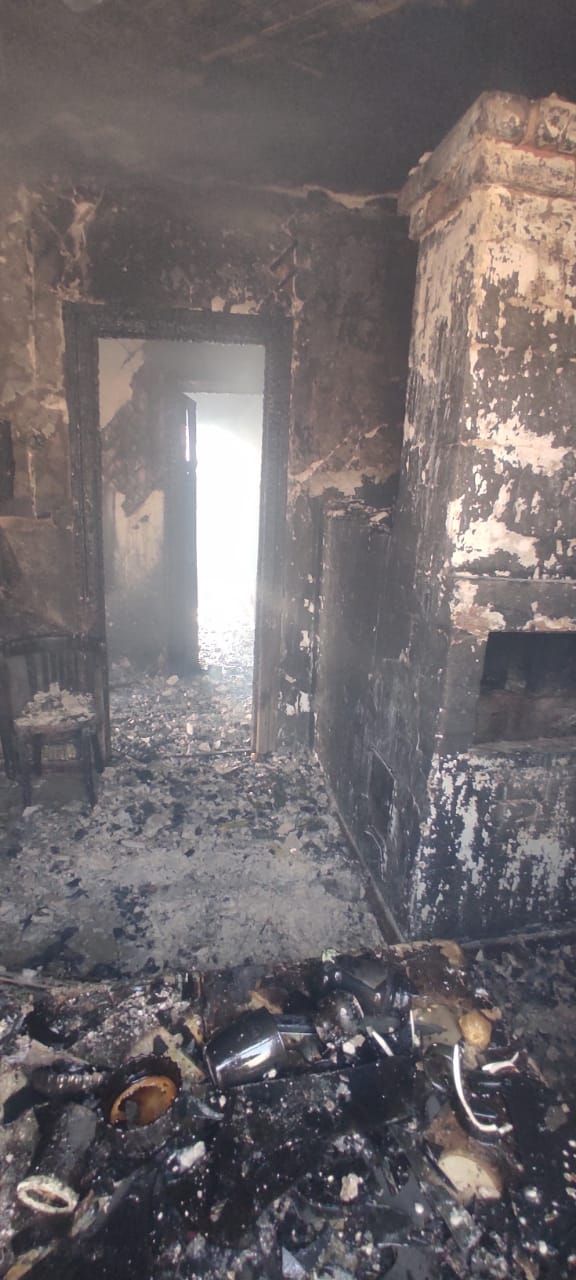 В Татарстане в сгоревшем доме на кровати обнаружен труп женщины