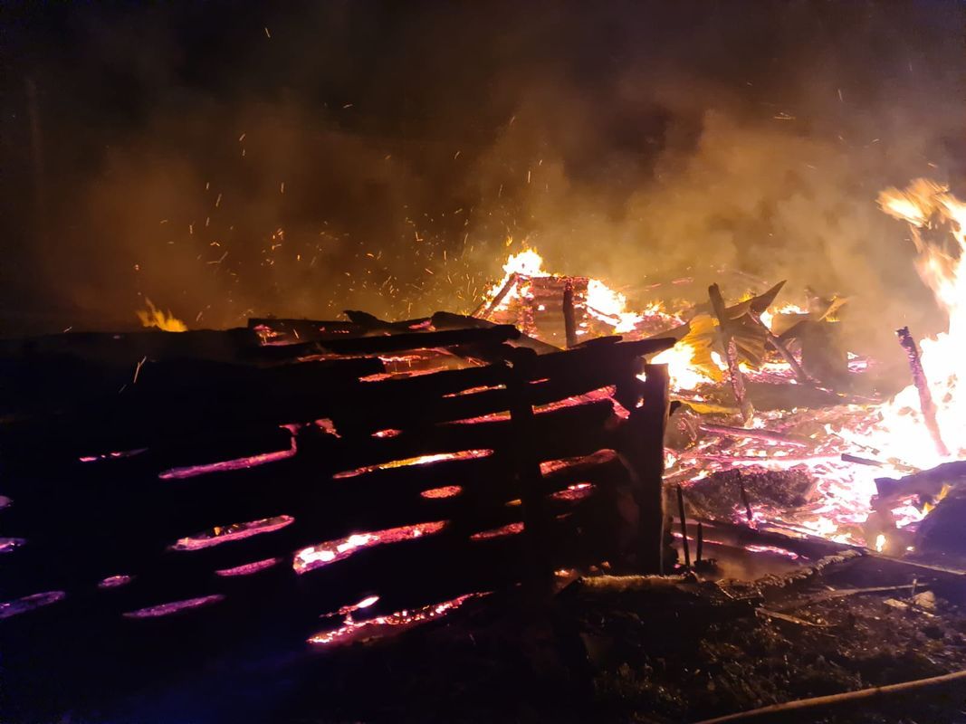 Во время пожара в Татарстане погибла женщина