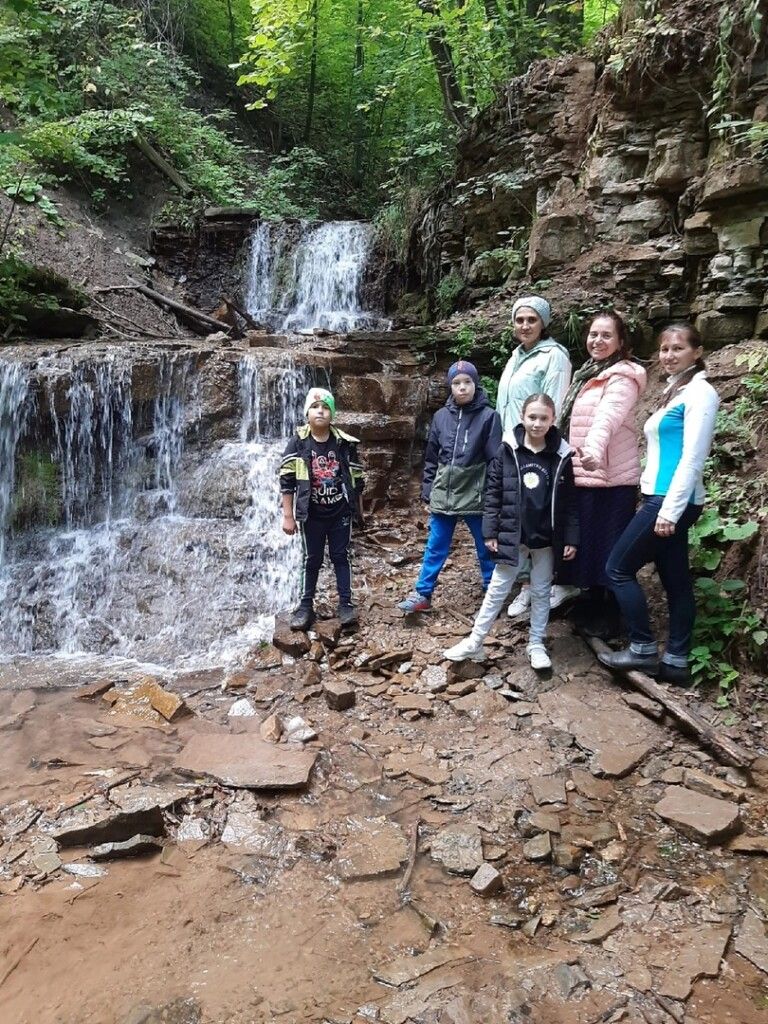 Недалеко от Елабуги облагородили территорию вокруг каскада водопадов