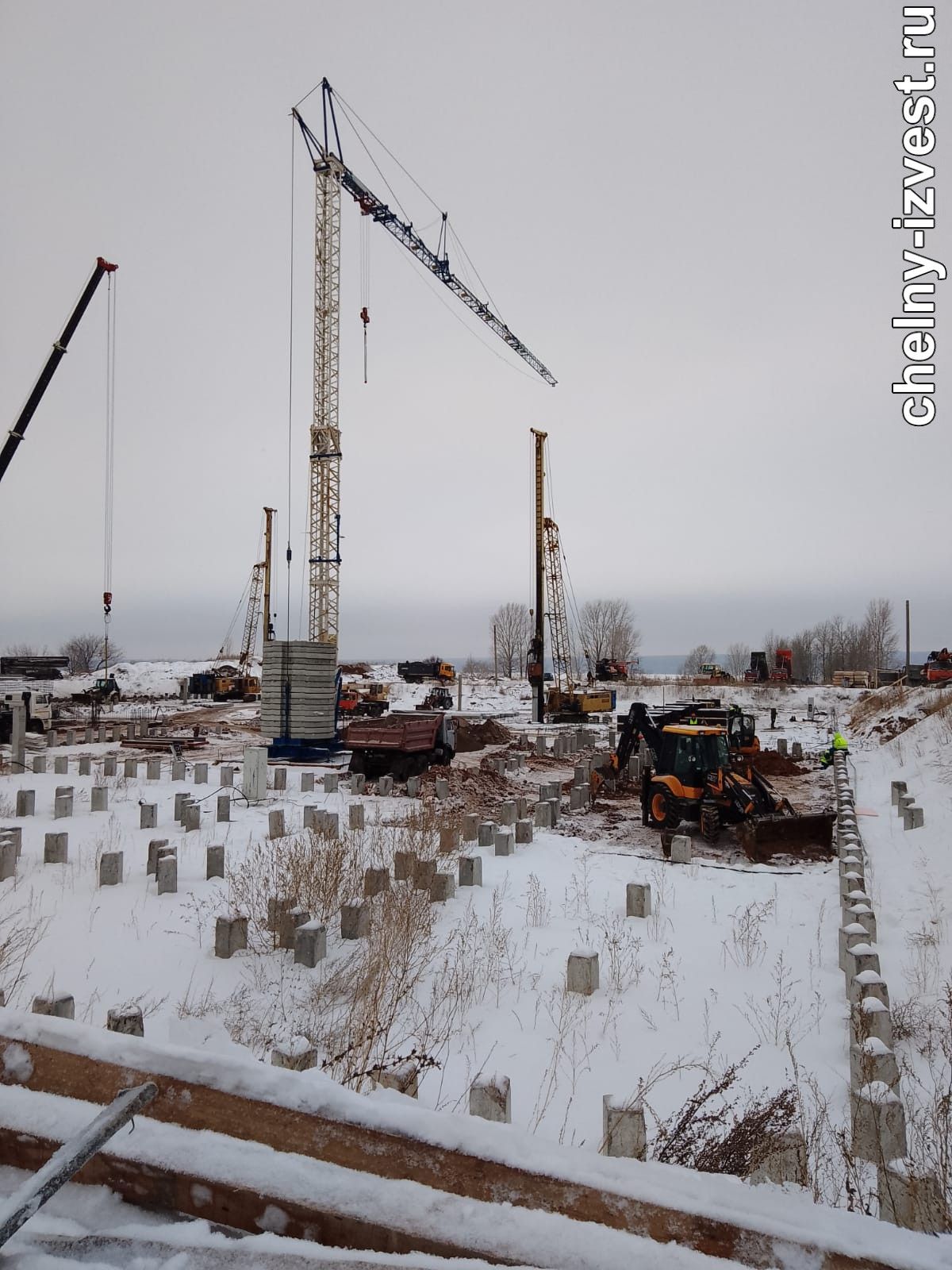 В Набережных Челнах строят новую школу в 34 комплексе