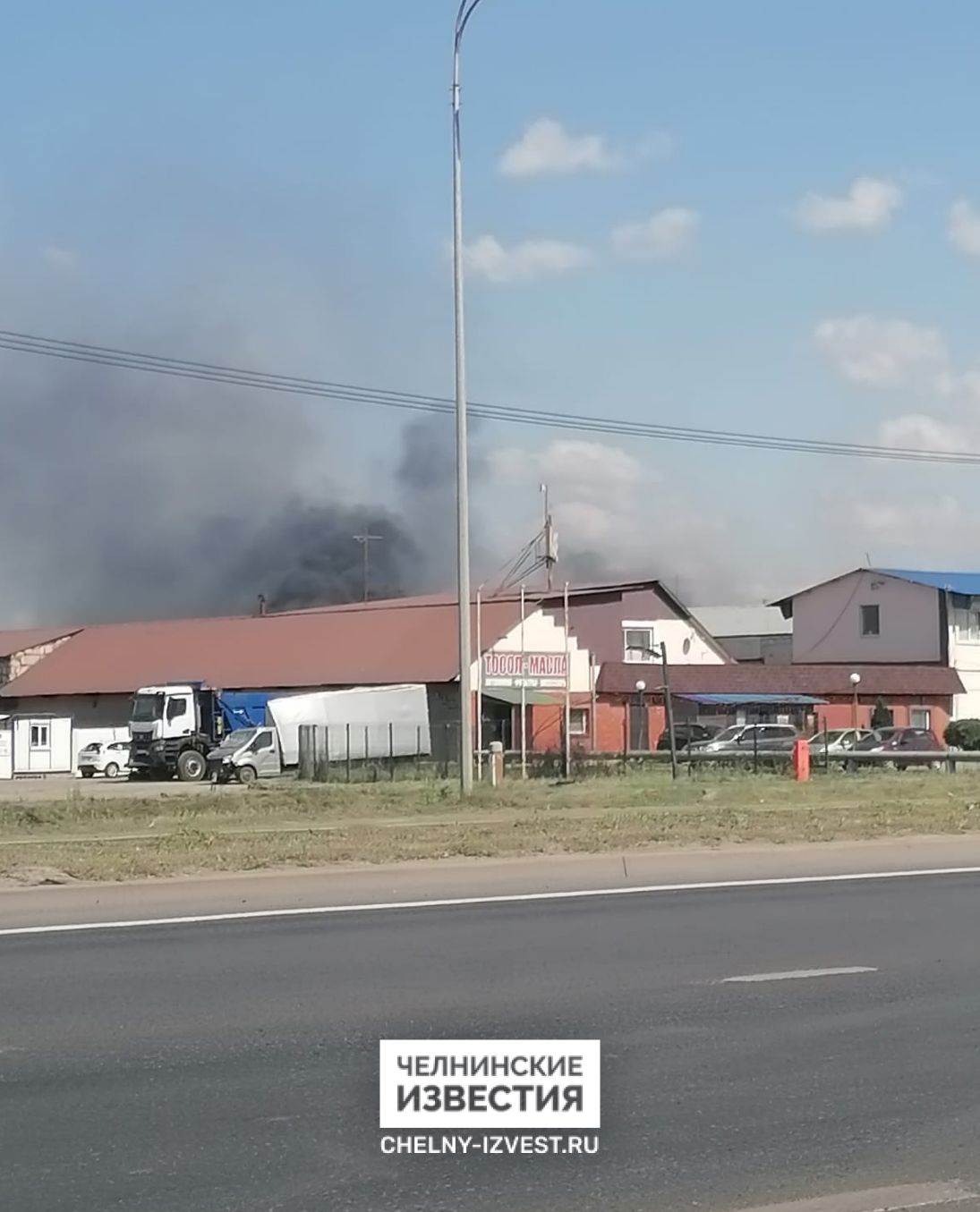 Гараж 500 в набережных челнах пожар