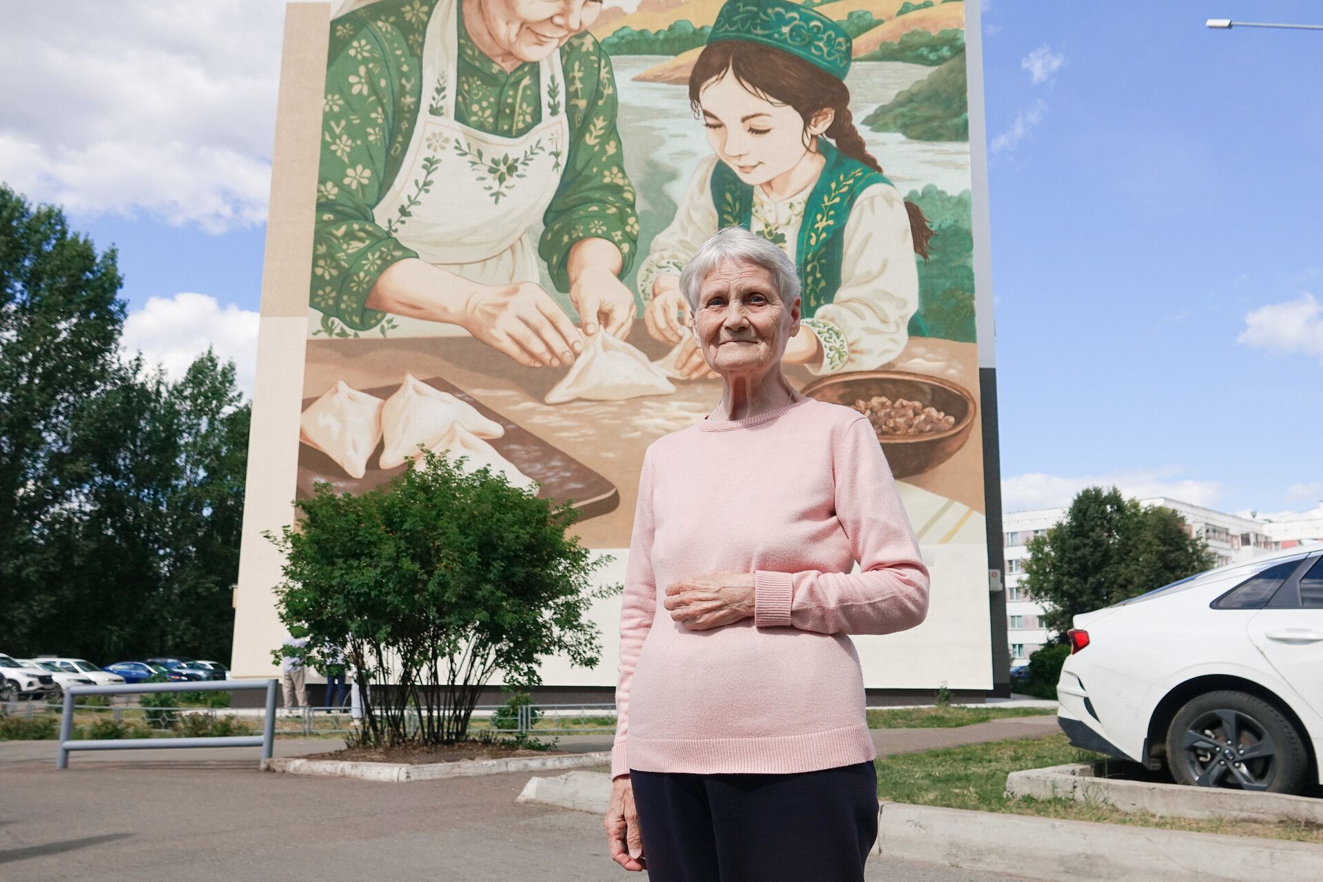 Бабушка художника – Светлана Аркадьевна