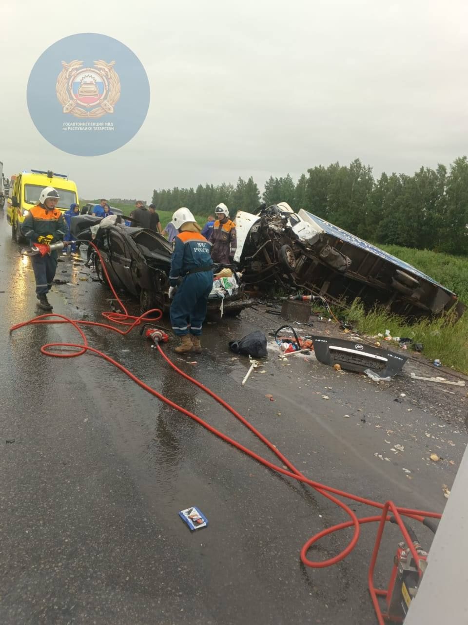 Водителю было 38 лет: ГАИ озвучила подробности жуткого ДТП в Мензелинском  районе