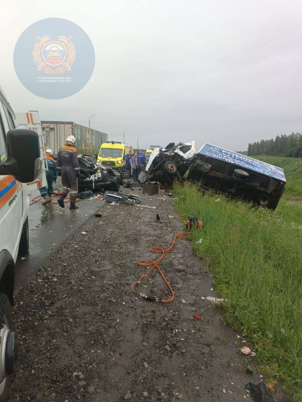 Водителю было 38 лет: ГАИ озвучила подробности жуткого ДТП в Мензелинском  районе