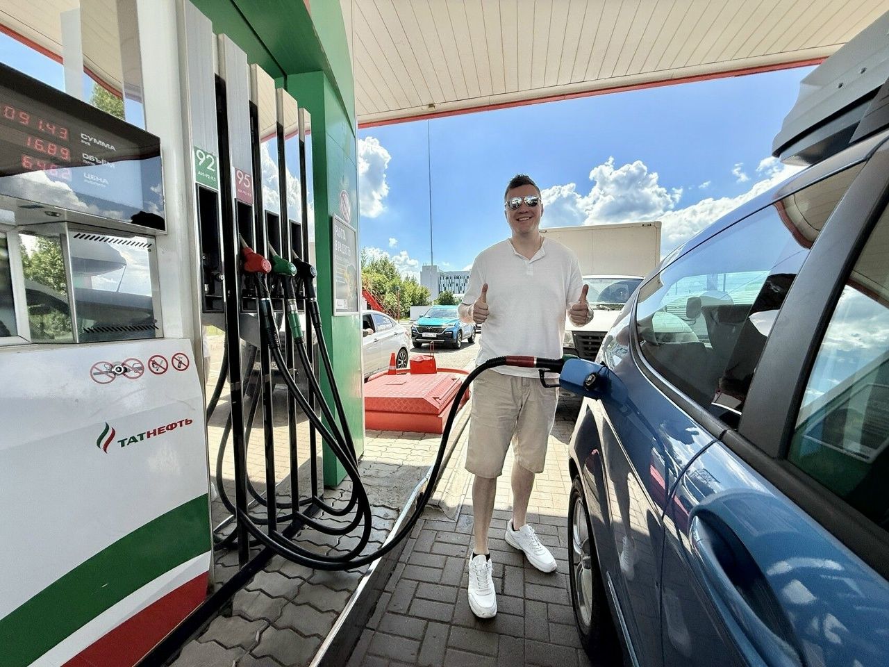 За неделю на АЗС республики ценники поменялись на все нефтепродукты
