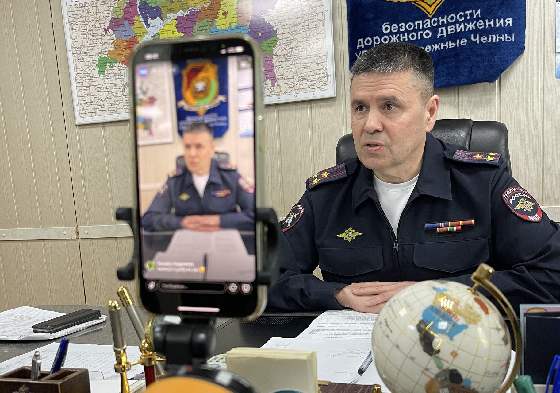 начальник Госавтоинспекции города Набережные Челны Радий Кадиков