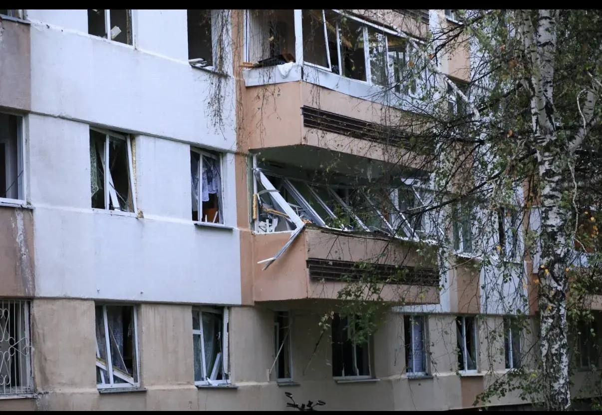 Последствия атаки БПЛА на Нижнекамск