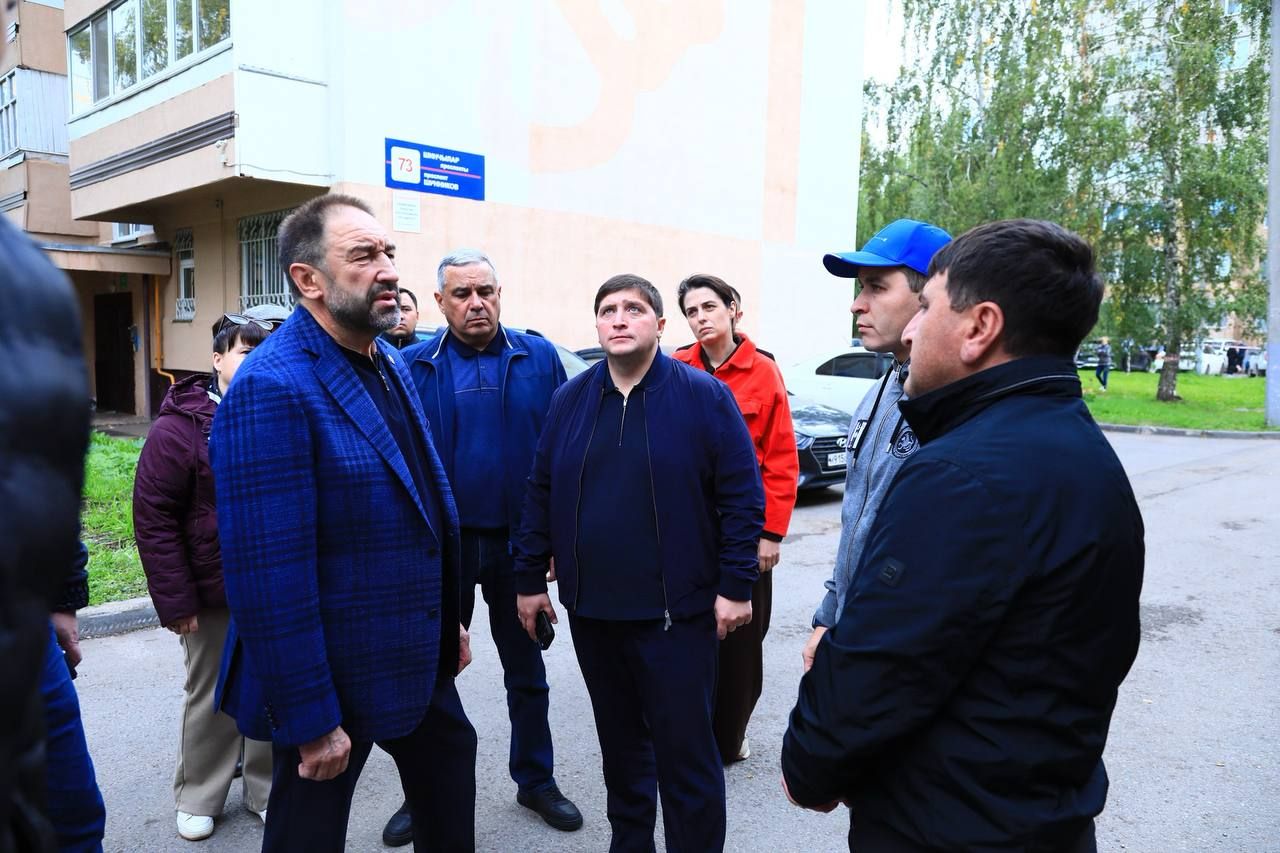 последствия атаки БПЛА на Нижнекамск