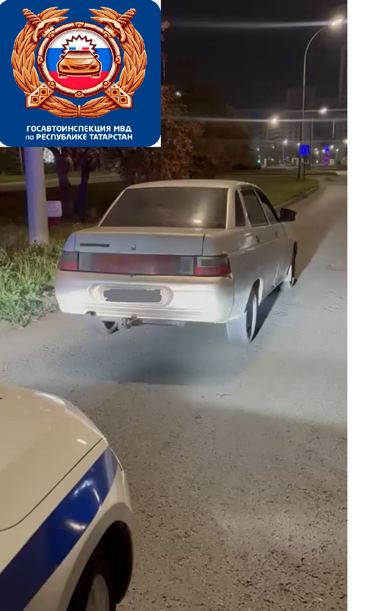 Автомобиль помещен на спецстоянку