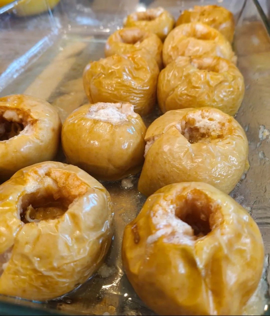 Полезный десерт из яблок