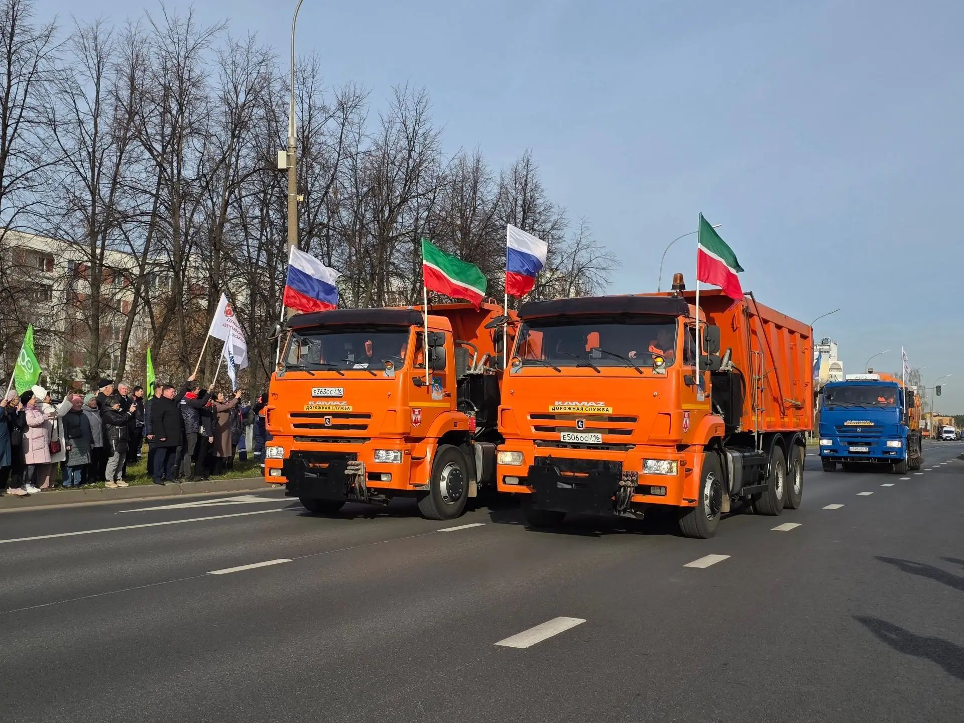 В Челнах прошла церемония открытия дорог после ремонта