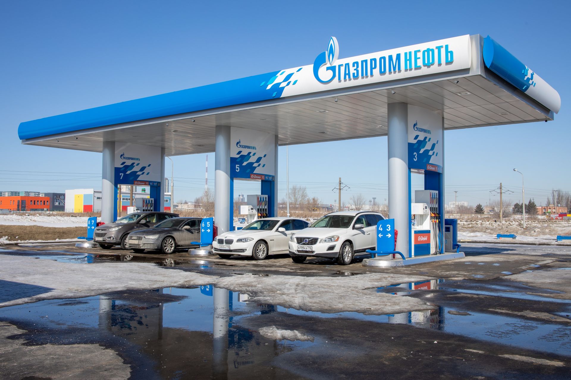 В Набережных Челнах открылась первая АЗС сети «Газпромнефть»