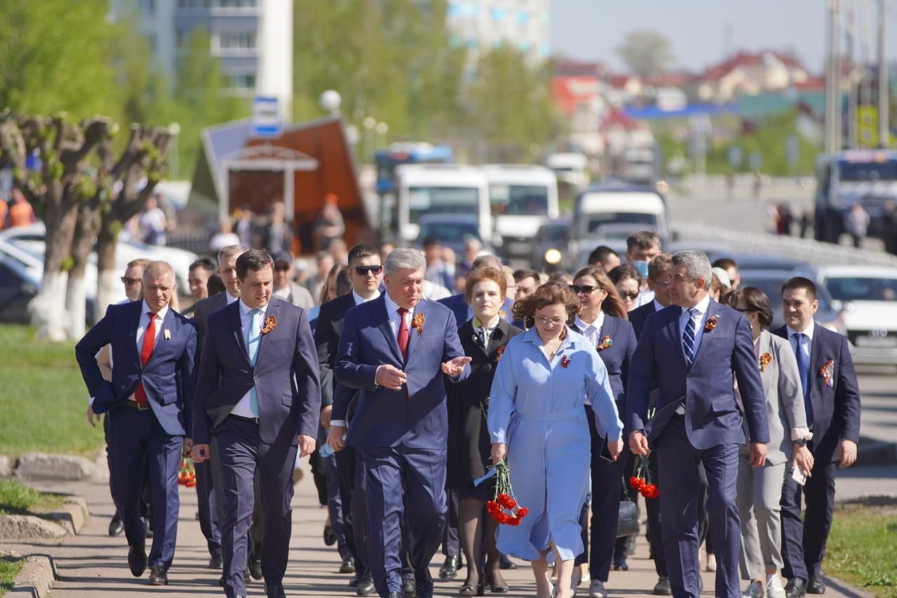 В Набережных Челнах началось празднование 9 Мая