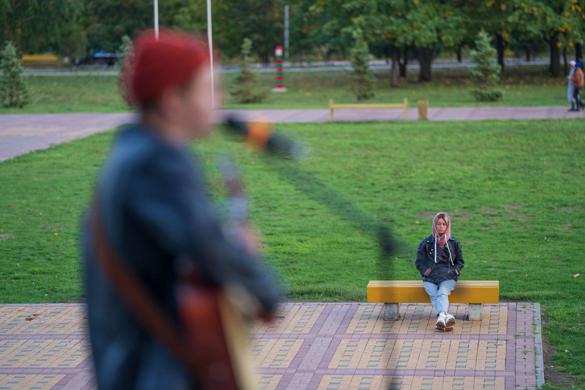 Молодежь Набережных Челнов собиралась на концерте в парке Победы