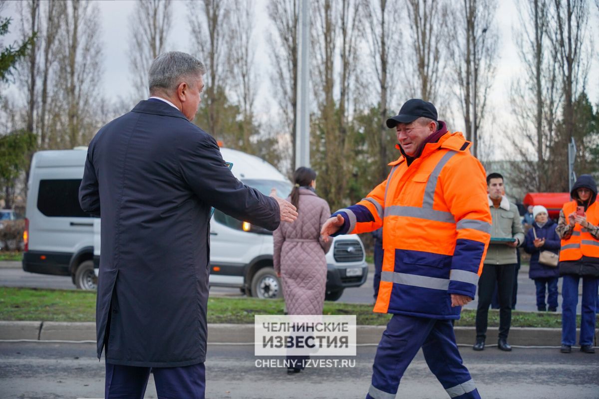 «Дело не в миллионах»: мэр Челнов открыл Автозаводский проспект после капремонта