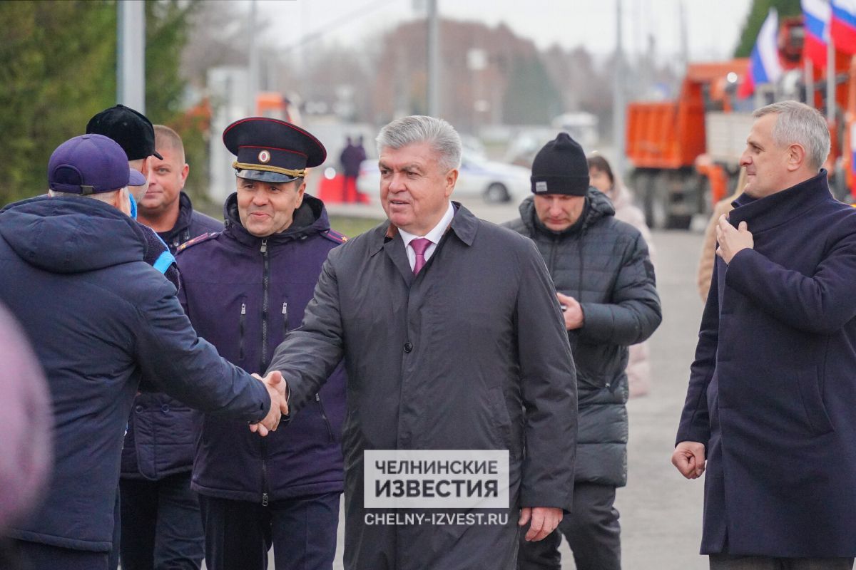 «Дело не в миллионах»: мэр Челнов открыл Автозаводский проспект после капремонта