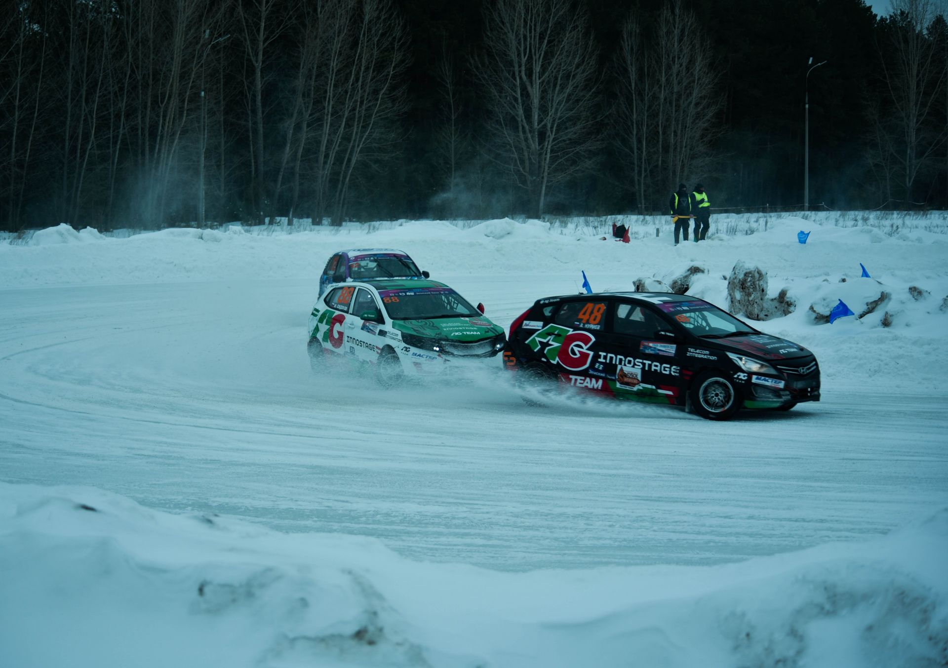 В ледовых гонках «Кубок Салавата» приняли участие 40 спортсменов