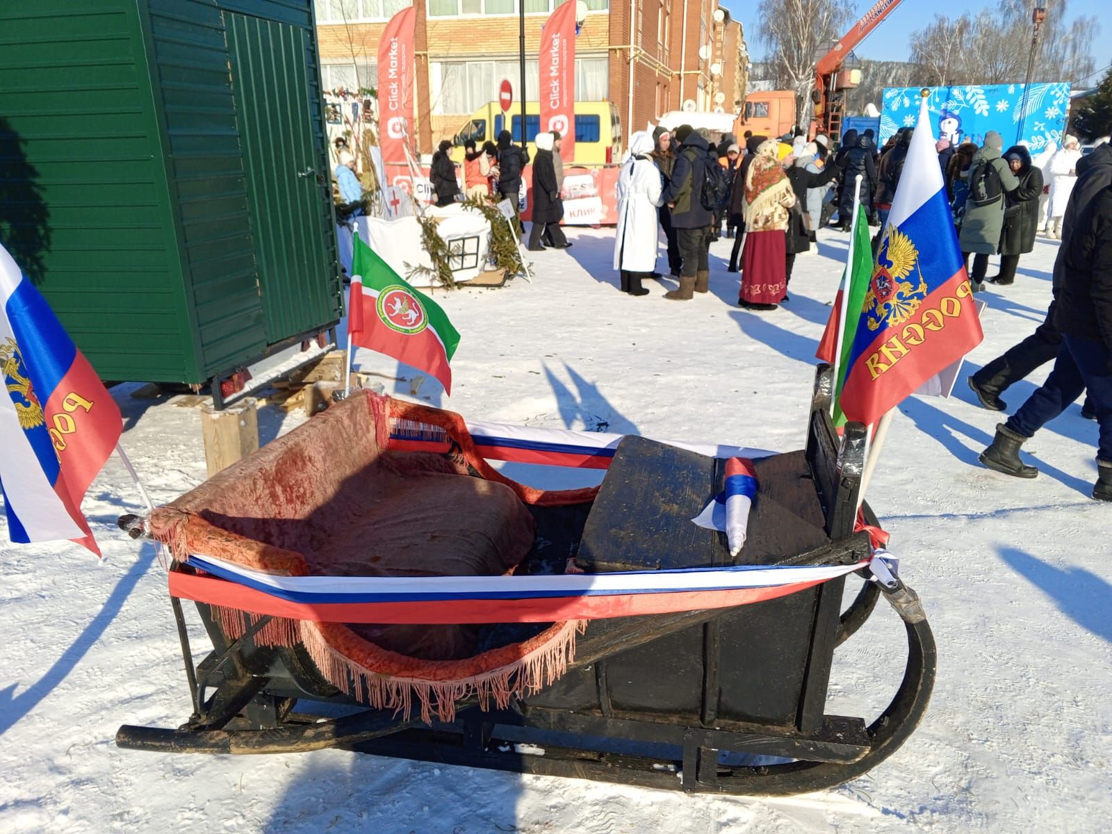 Фоторепортаж: как в Татарстане прошел фестиваль креативных санок