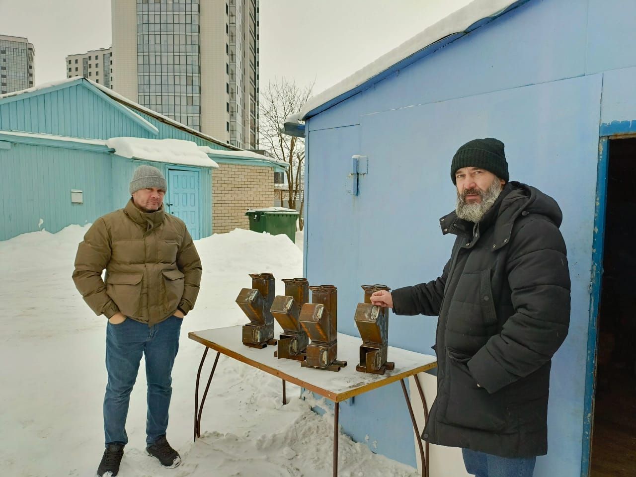 В мастерской при челнинском храме делают фронтовые печи