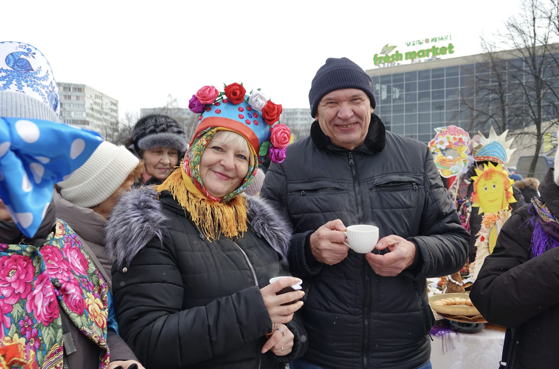 Вместе с чучелом зимы челнинцы сожгли зависть и одиночество
