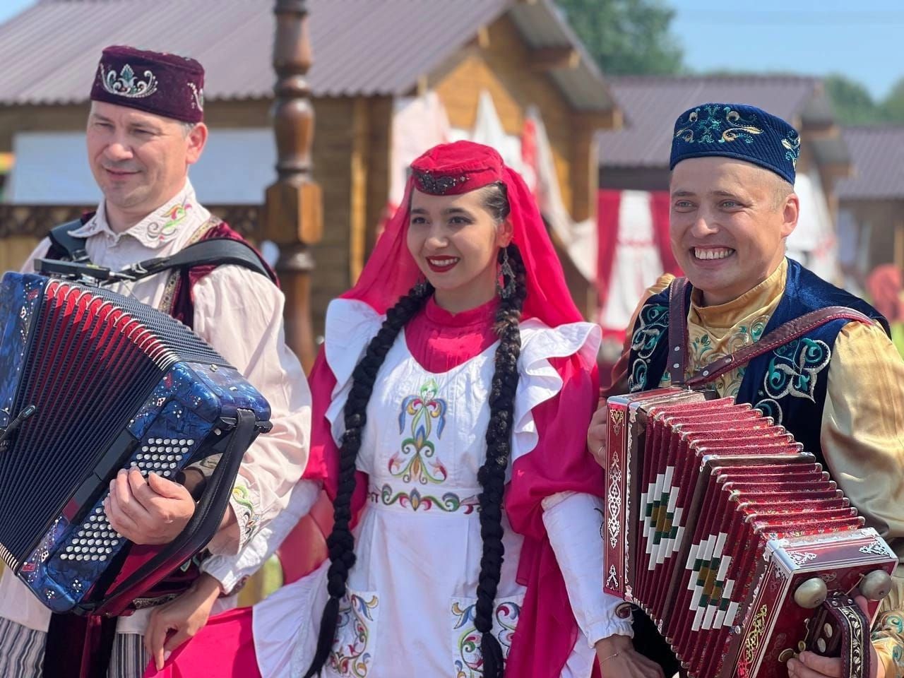 Гостем Сабантуя в Тукаевском районе стал глава Минтранса Татарстана Фарит Ханифов