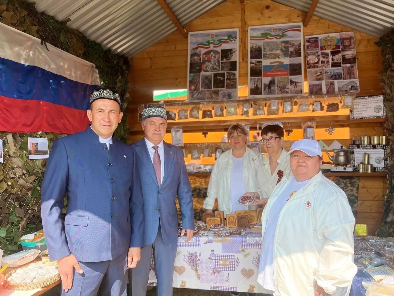 Гостем Сабантуя в Тукаевском районе стал глава Минтранса Татарстана Фарит Ханифов