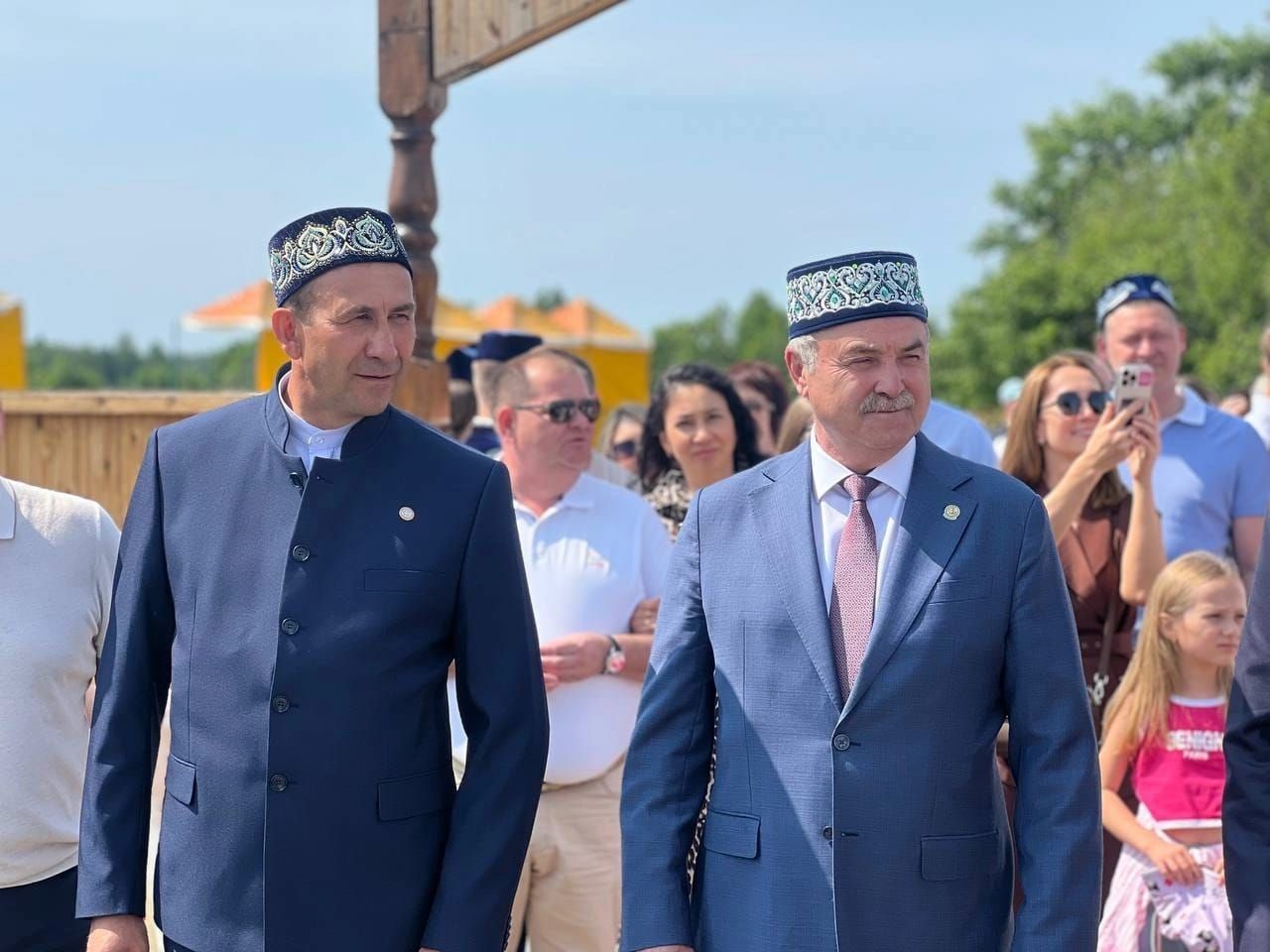 Гостем Сабантуя в Тукаевском районе стал глава Минтранса Татарстана Фарит Ханифов