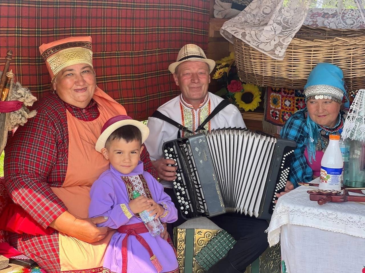 Гостем Сабантуя в Тукаевском районе стал глава Минтранса Татарстана Фарит Ханифов