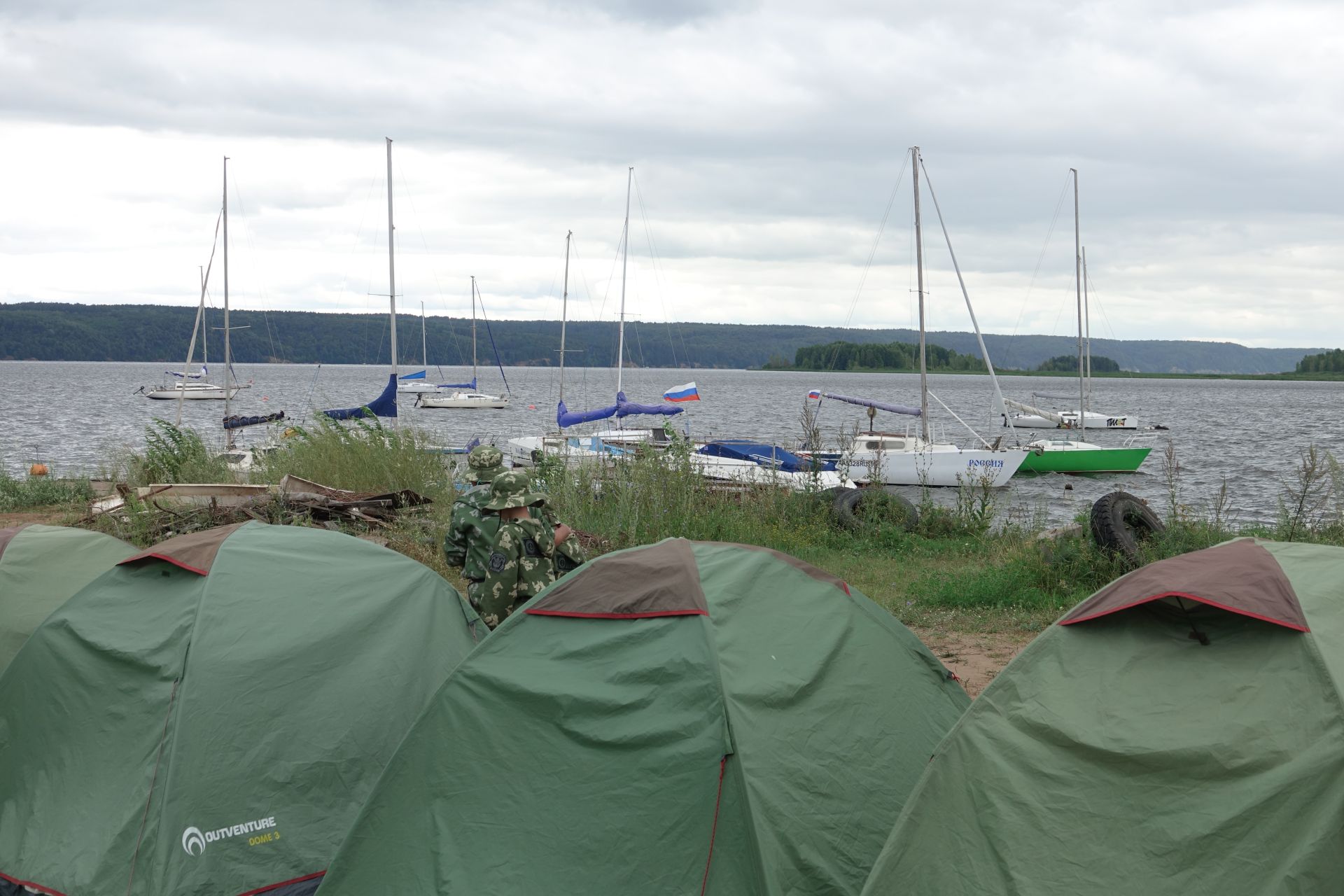37 дней по Каме: юные морпехи из Сургута прибыли в Челны на лодках