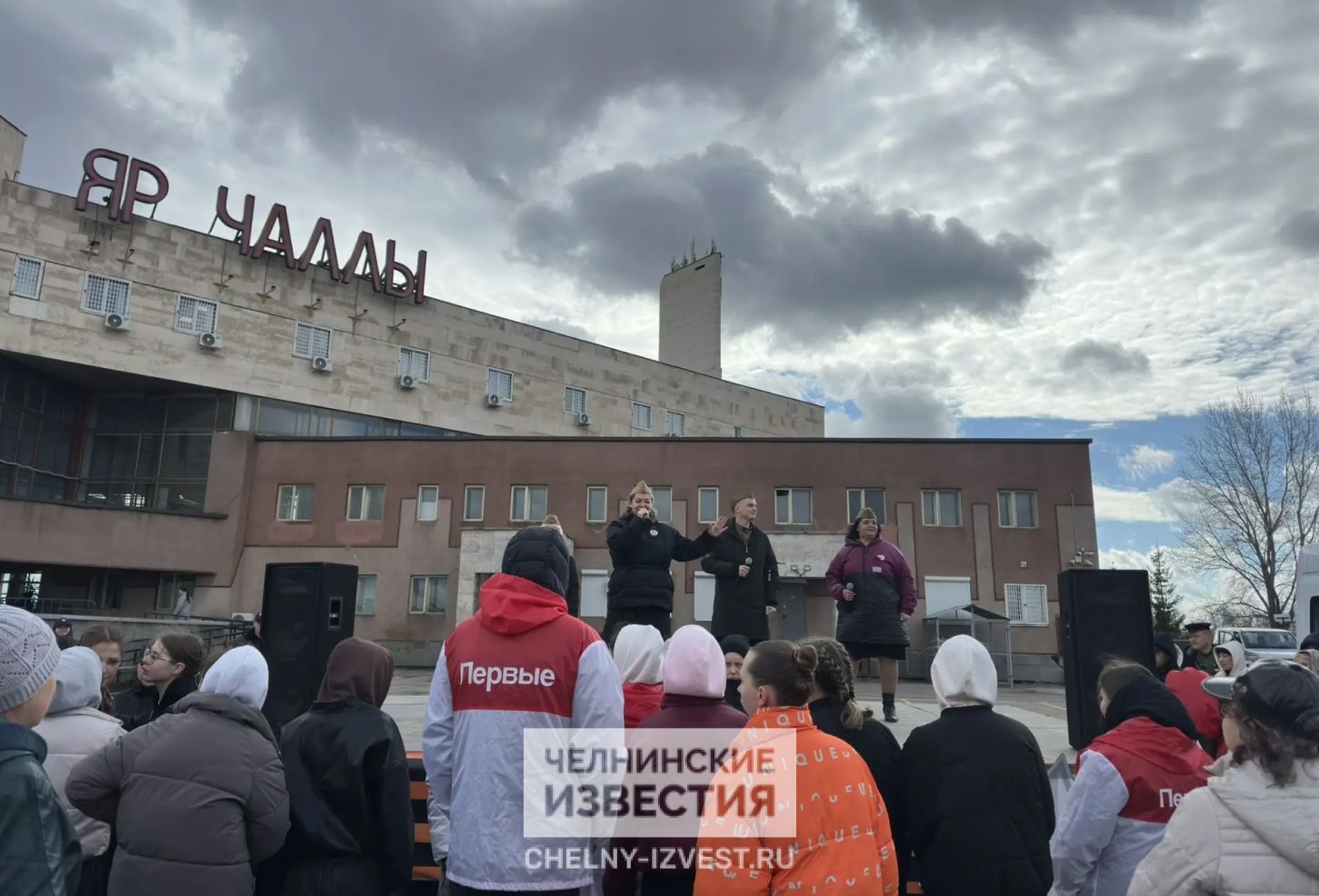 Фото: в Набережные Челны прибыл «Паровоз Победы»