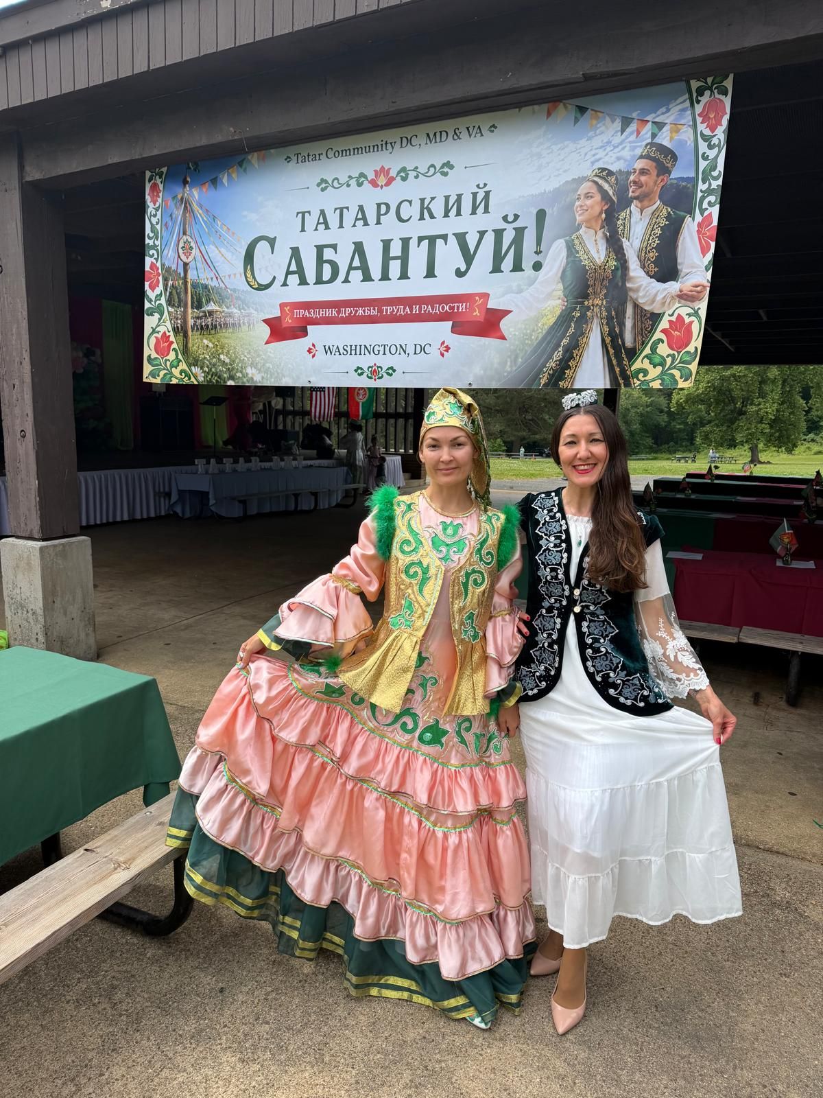 Эчпочмаки и чай из самоваров: челнинка провела Сабантуй в Вашингтоне