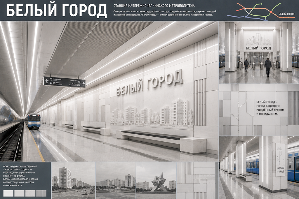 «КАМАЗ», «Мэрия», «Ильдар Ханов»: каким могло бы быть метро в Челнах