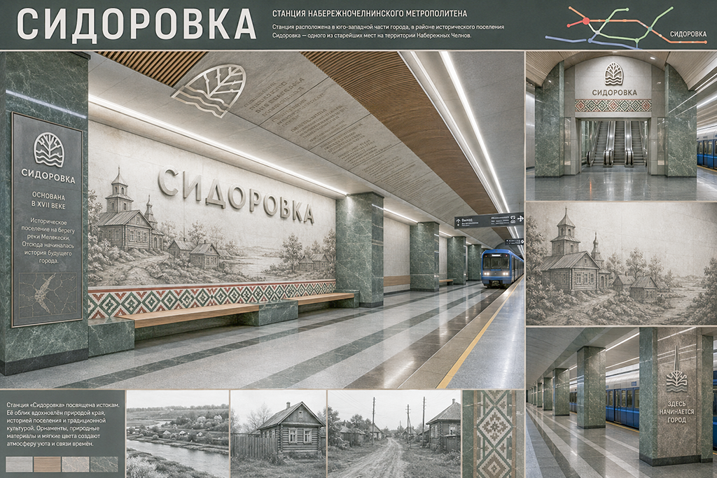 «КАМАЗ», «Мэрия», «Ильдар Ханов»: каким могло бы быть метро в Челнах