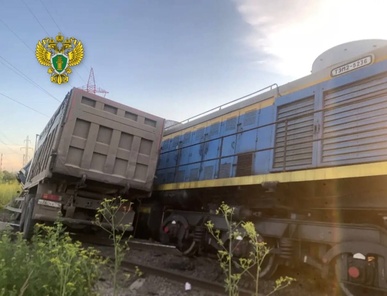 В Челнах водитель грузовика погиб в ДТП с поездом