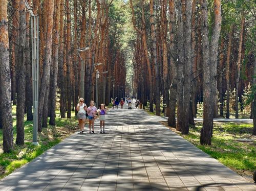 Парк Комсомольский в Набережных Челнах