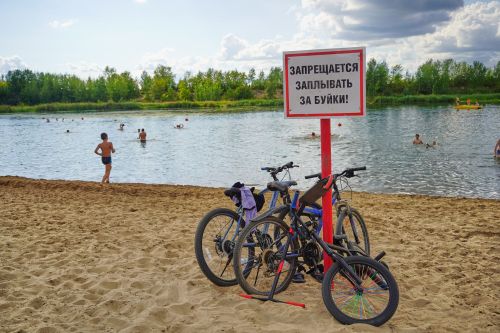 Городской пляж Набережных Челнов