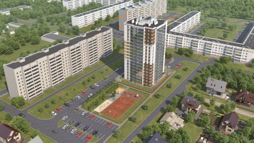 Новый формат жилья в районе Сидоровка от застройщика ДОМКОР