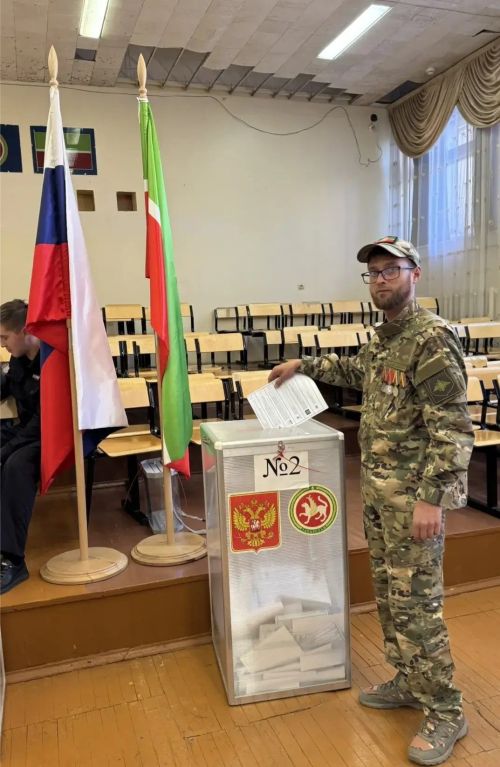 Боец СВО: «Мой голос – это вклад в эту победу!»