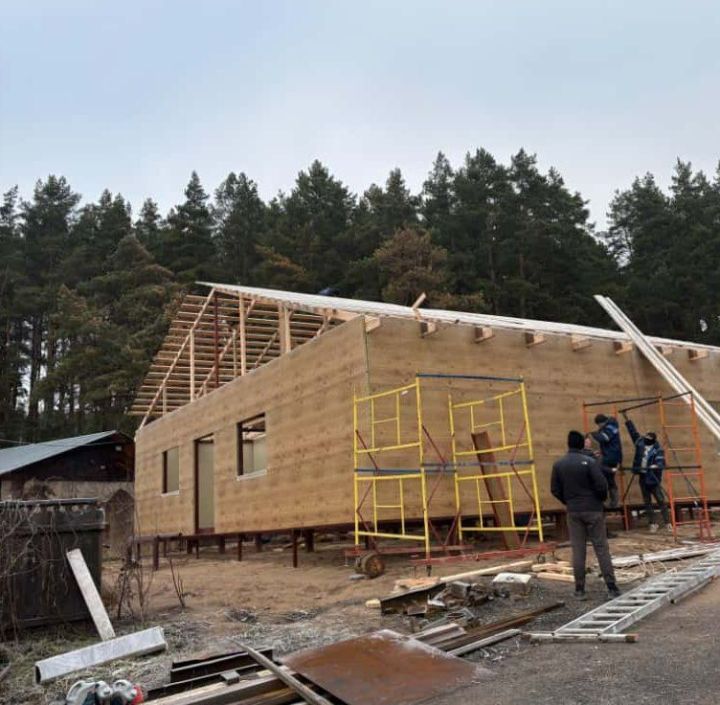 В Челнах на месте сгоревшего «Чудодворья» возводят новое здание