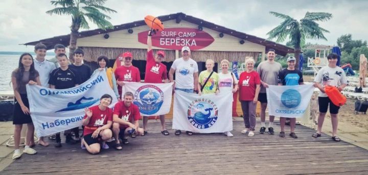 В Челнах впервые прошел марафонский заплыв «Сердце открытой воды»
