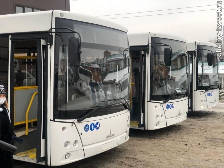 В Челнах на двух городских маршрутах запустят большие автобусы