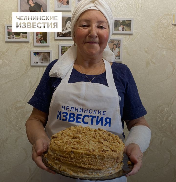 Медовый торт с заварным кремом Медовый торт с заварным кремом
