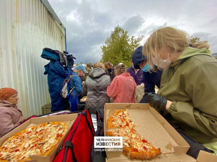 Челнинских бездомных будут бесплатно кормить пиццей