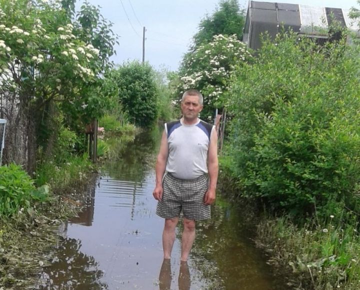 «Вода доходила до крыши!»: челнинские дачники с тревогой ждут паводка