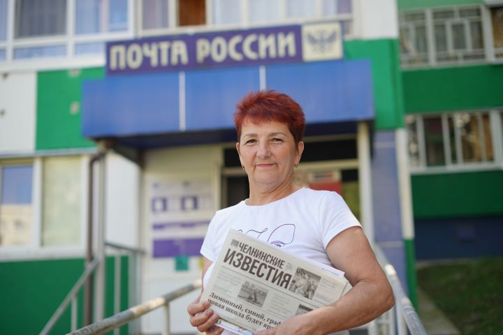 «Люблю свою работу»: челнинка трудится почтальоном 37 лет