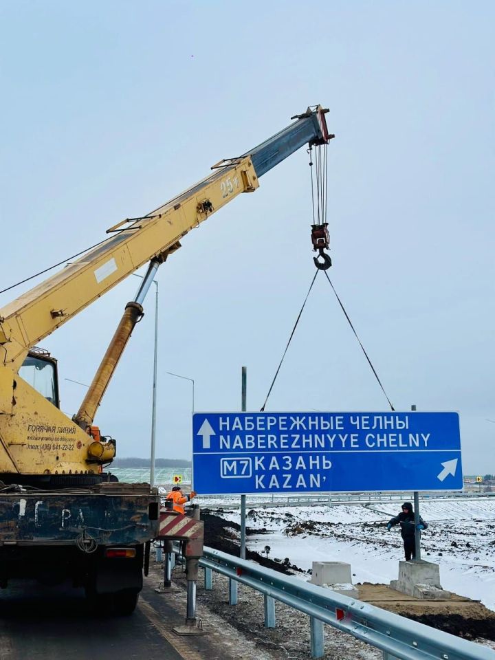 Развязка в форме клеверного листа возле деревни Куперле готовится к сдаче