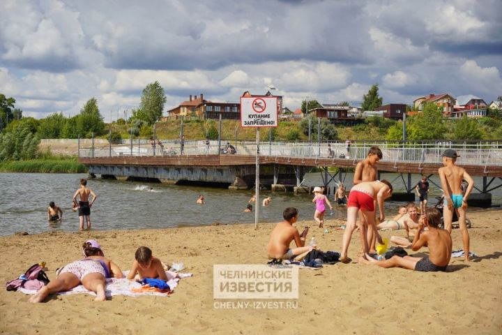 Пляжный сезон начался: где в Челнах можно искупаться