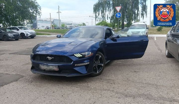 ГАИ по соцсетям вычислила и наказала лихача на Ford Mustang